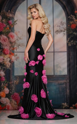 Colors Dress 3735 Black-Pink
