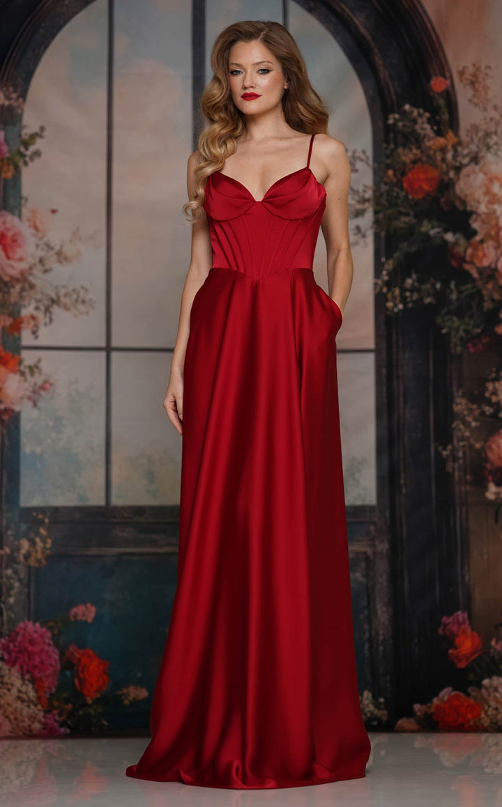 Colors Dress 3743 Wine