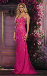 Colors Dress 3750 Hot Pink