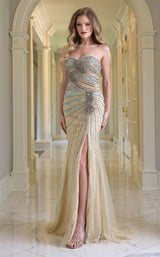 Colors Dress 3755 Nude-Green