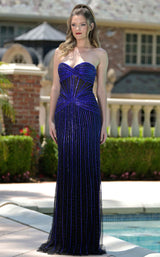 Colors Dress 3765 Black/Royal
