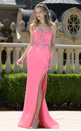 Colors Dress 3787 Hot Pink
