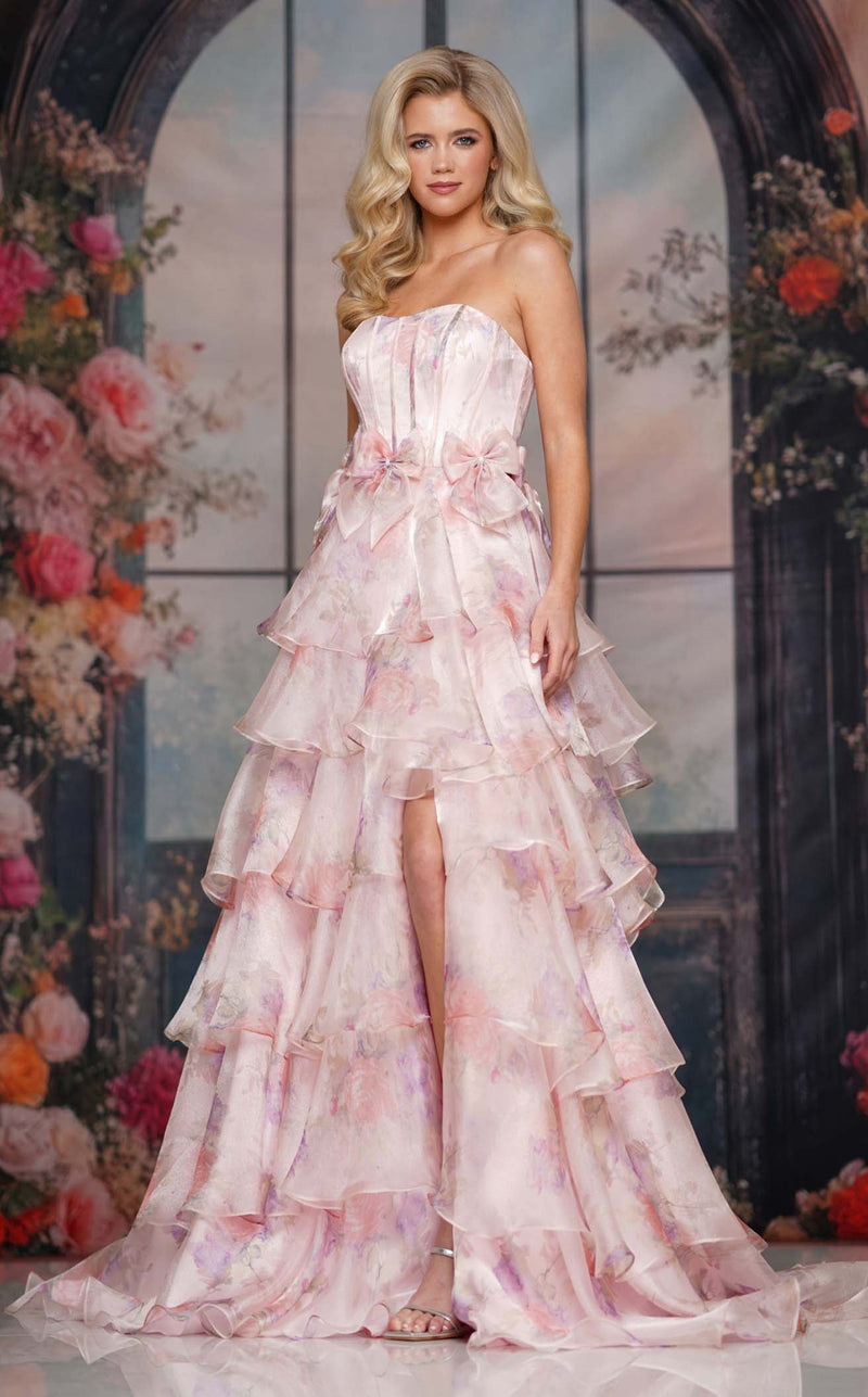 Colors Dress 3809 Blush Multi