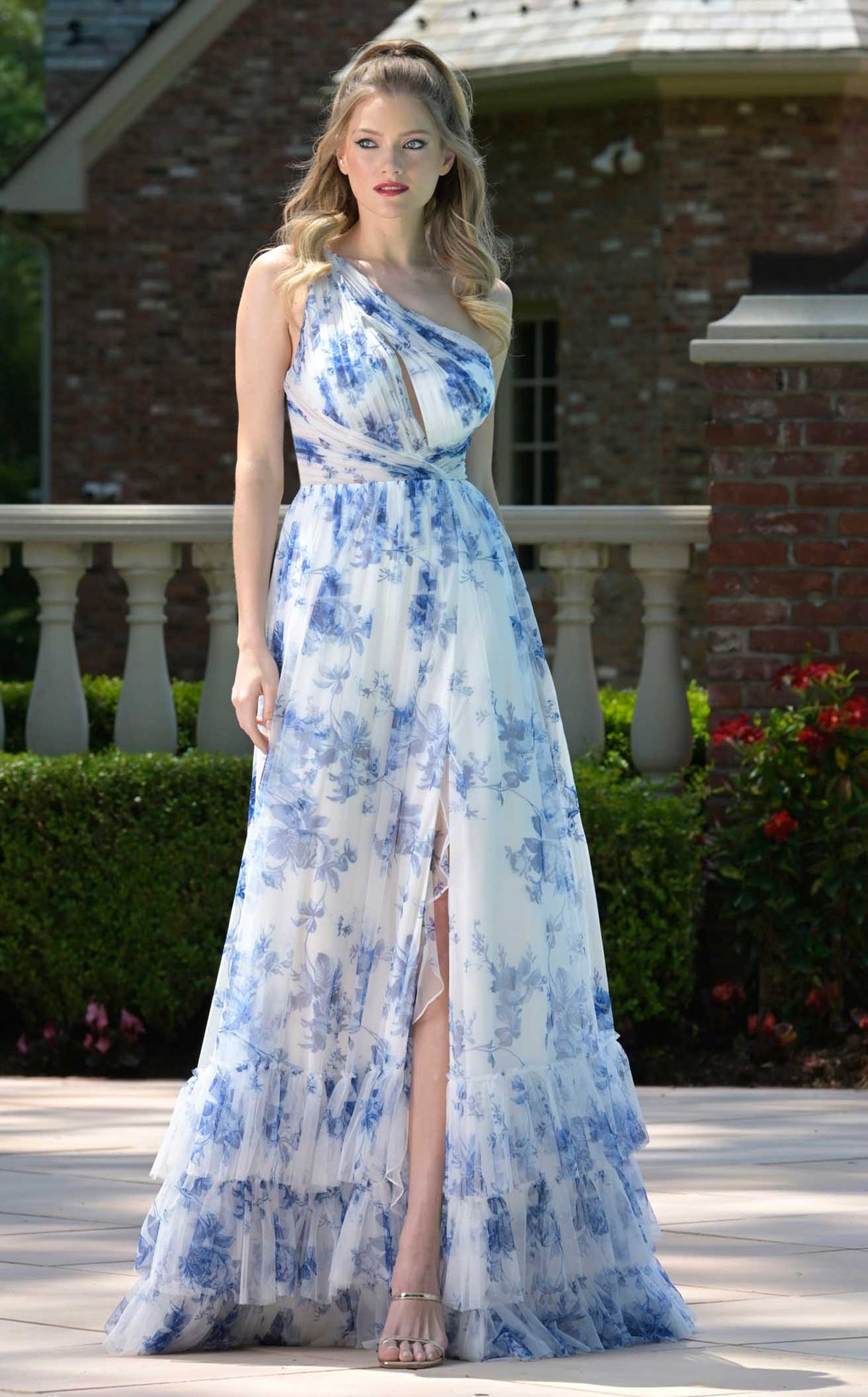 Colors 3814 Prom Dress - Blue