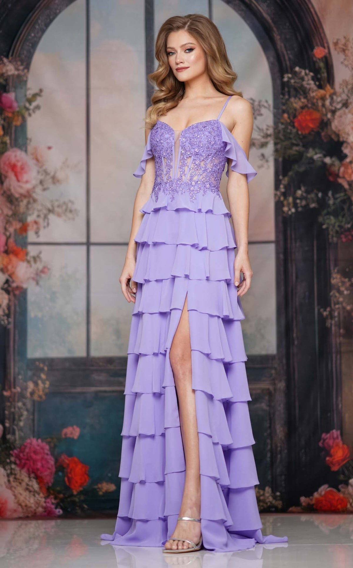 lavender and grey combination dress Colors Dress 3820 Dress