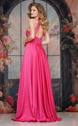 Colors Dress 3822 Hot Pink