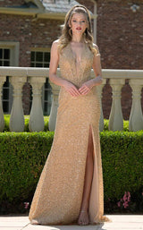 Colors Dress 3863 Gold