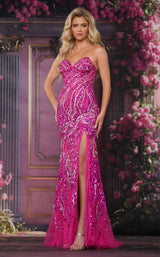 Colors Dress 3876 Fuchsia