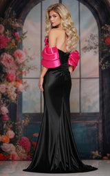 Colors Dress 3878 Black-Pink