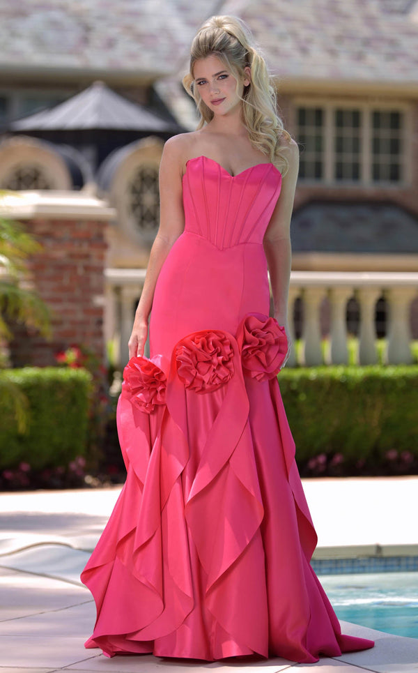 Colors Dress 3880 Hot Pink