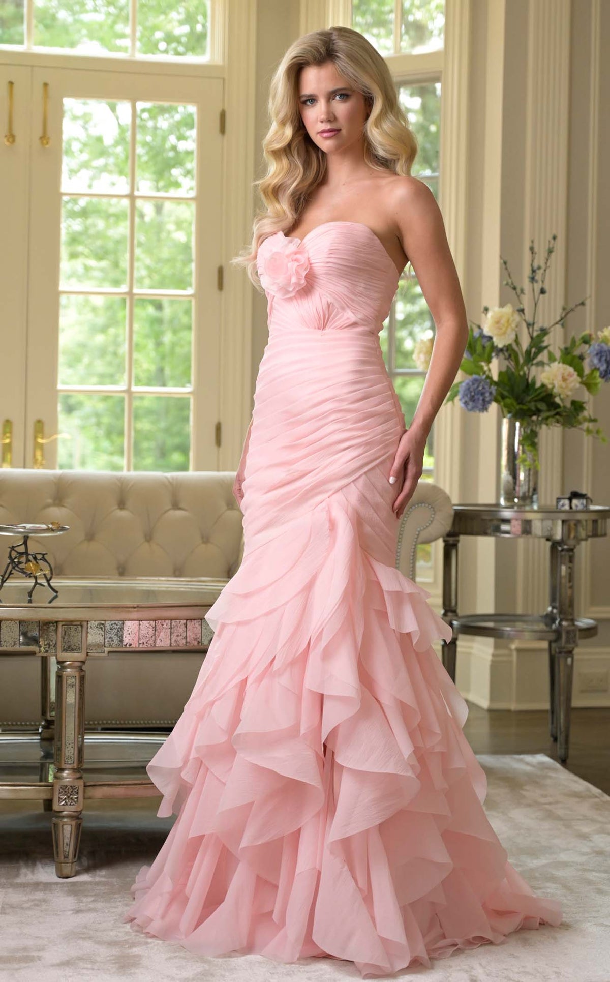Colors 3886 Women's Formal Evening & Wedding Guest Dress - Blush | NewYorkDress Colors 3886 Women's Formal Evening & Wedding Guest Dress - Blush | NewYorkDress
