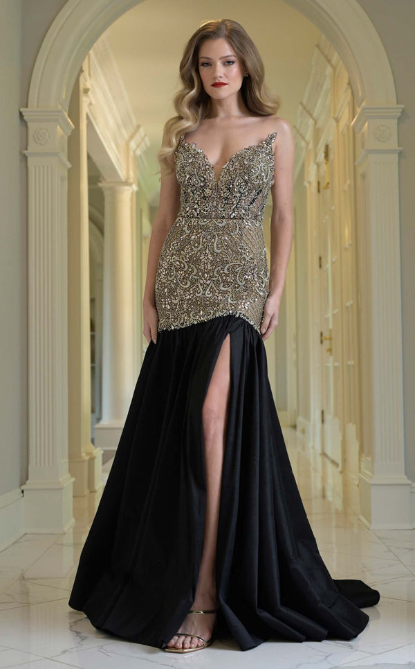 Colors Dress 3898 Gold/Black