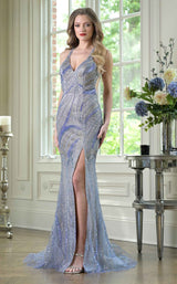 Colors Dress 3915 Blue/Grey