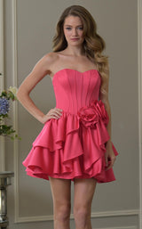 Colors Dress 3949 Hot-Pink