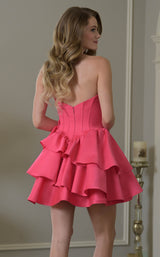 Colors Dress 3949 Hot-Pink