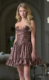 Colors Dress 3976 Brown/Leopard