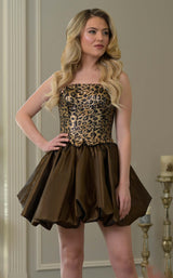 Colors Dress 3977 Brown/Leopard