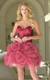 Colors Dress 3985 Mulberry