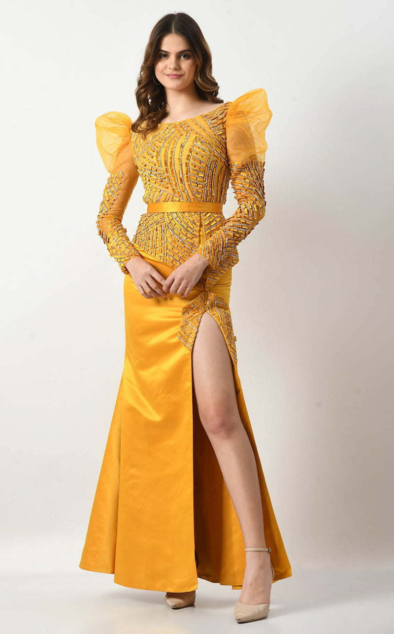 Couture Fashion by FG CF23240495 Canary