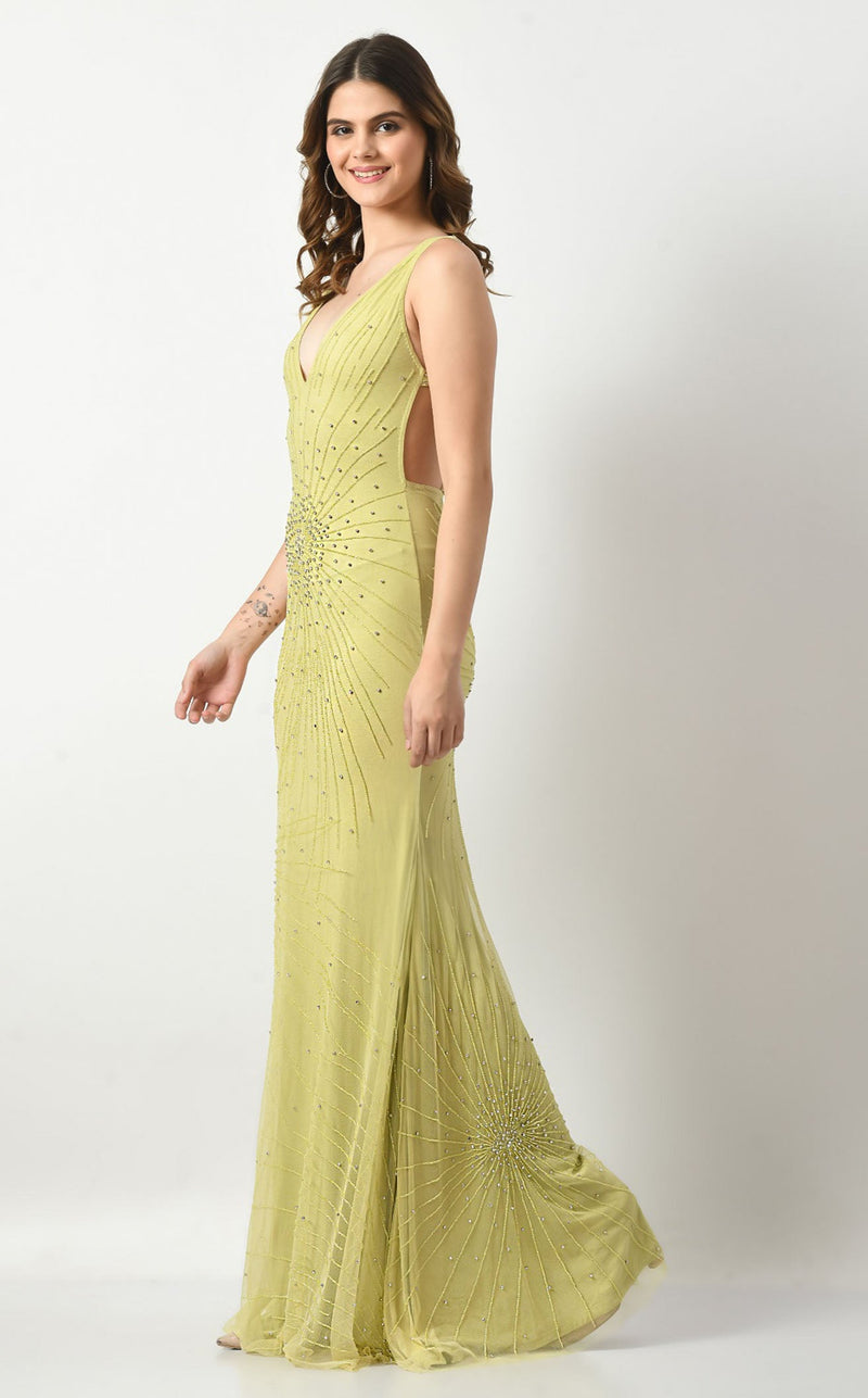 Couture Fashion by FG CF23240998 Yellow/Green