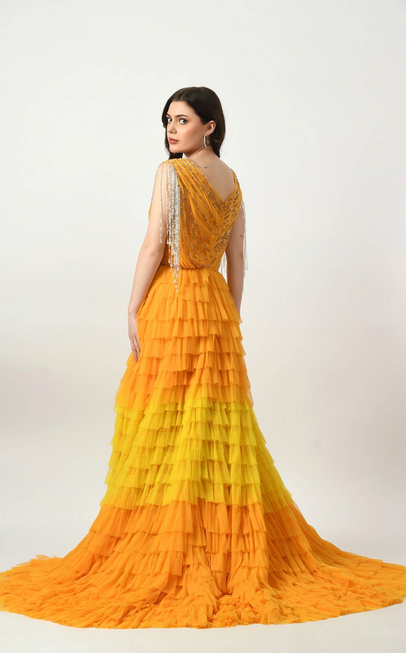 Couture Fashion by FG CF242503103 Yellow