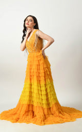 Couture Fashion by FG CF242503103 Yellow