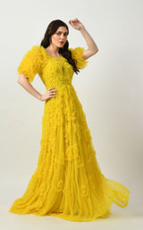 Couture Fashion by FG CF242503108 Yellow