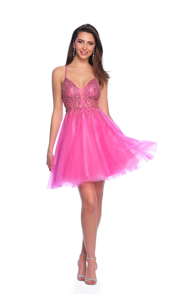 Dave and Johnny 11764 Fuchsia/Pink