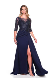 Dave and Johnny 12363 Navy Blue