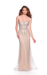 Dave and Johnny 12502 Silver/Nude