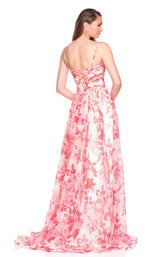 Dave and Johnny 12693 Red Print