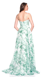 Dave and Johnny 12694 Green Print