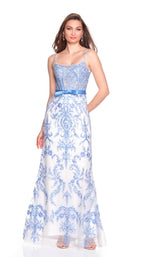 Dave and Johnny 12758 Blue White