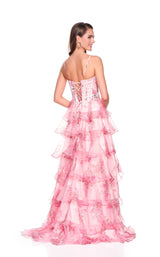 Dave and Johnny 12941 Pink Print