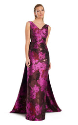 Alexander by Daymor 3043DS25 Wine/Fuchsia Multi