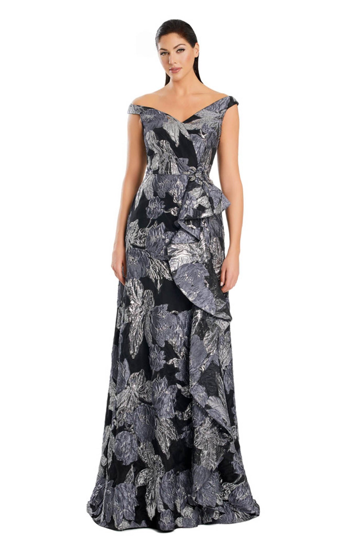 Alexander by Daymor 3095S25 Prom Dress - Light Blue/Gold | NewYorkDress Alexander by Daymor 3095S25 Prom Dress - Light Blue/Gold | NewYorkDress
