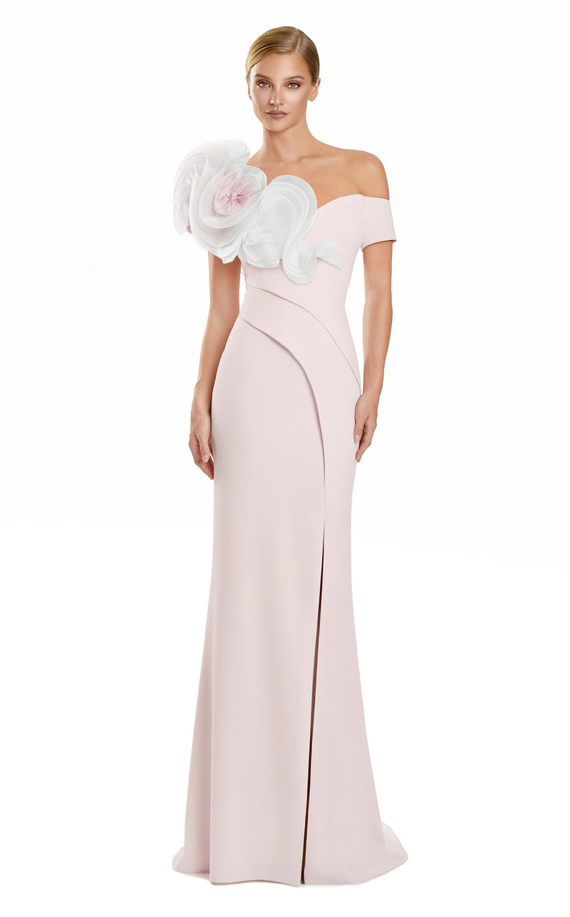Alexander by Daymor 3122F25 Prom Dress - Cameo Rose/White | NewYorkDress Alexander by Daymor 3122F25 Prom Dress - Cameo Rose/White | NewYorkDress