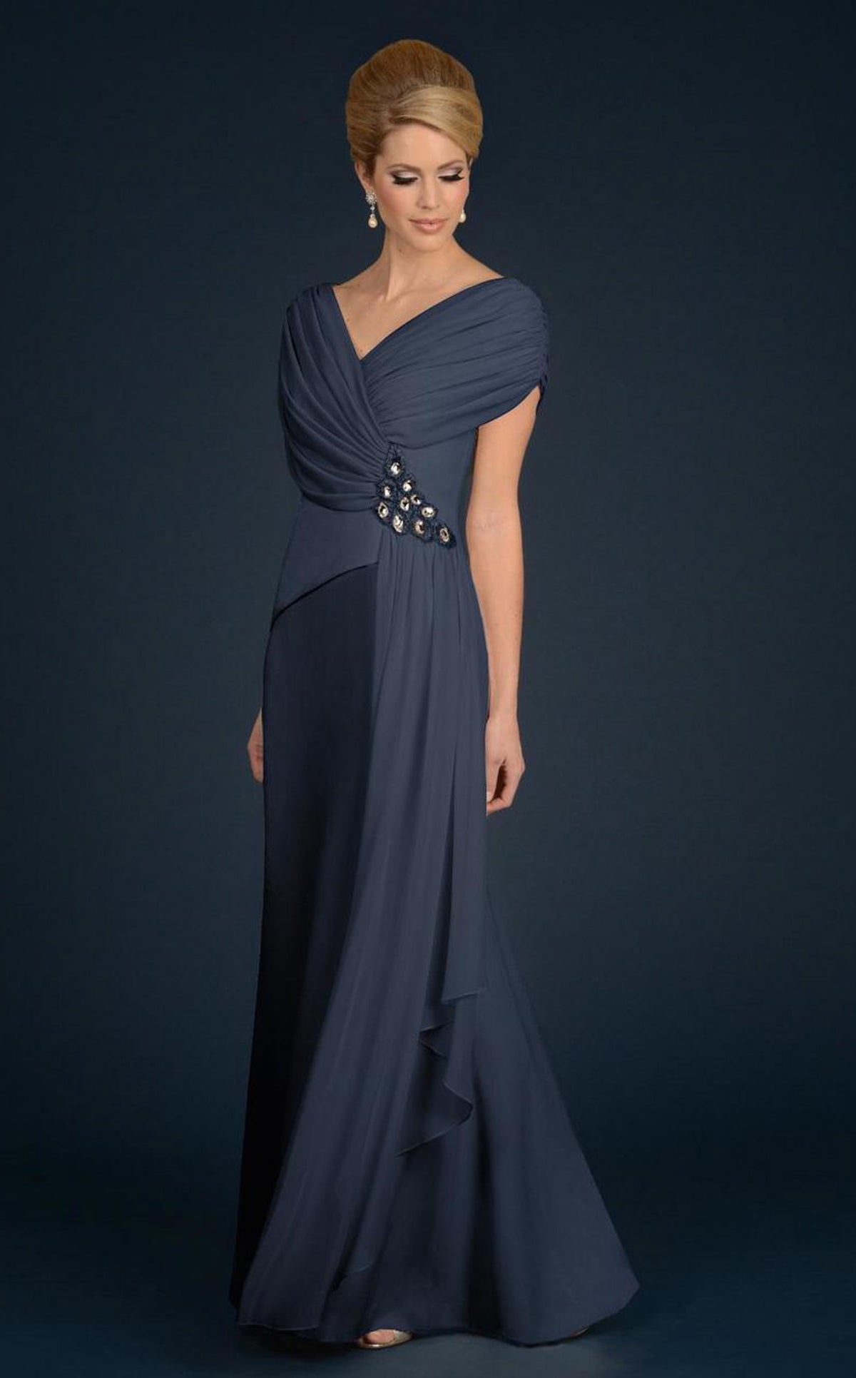 dark grey dress Custom Made A Line Grey/Gray Backless Chiffon Prom Dresses, Backless B jbydress MODEL HEIGHT Grey Designer Dress for Any