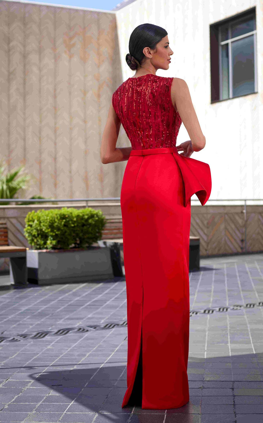 Edward Arsouni Couture 966 Red
