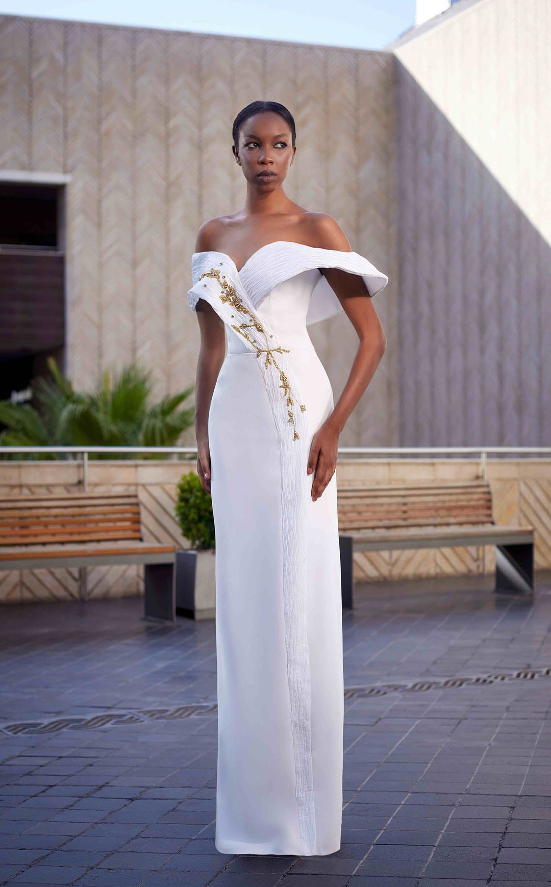 Edward Arsouni Couture 985 Ivory