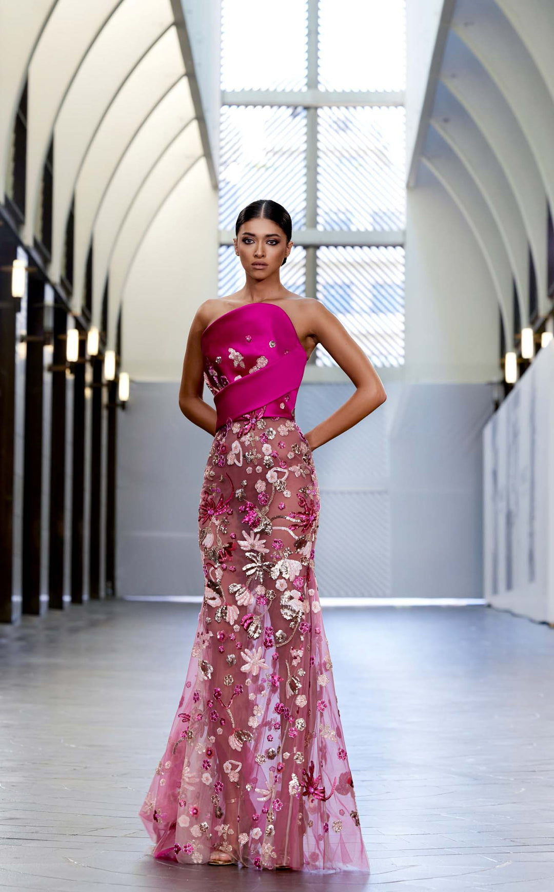 Edward Arsouni Couture 999 Fuchsia