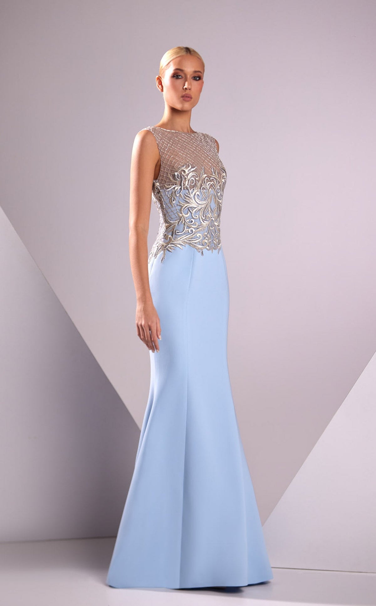 dress by couturier Lever Couture