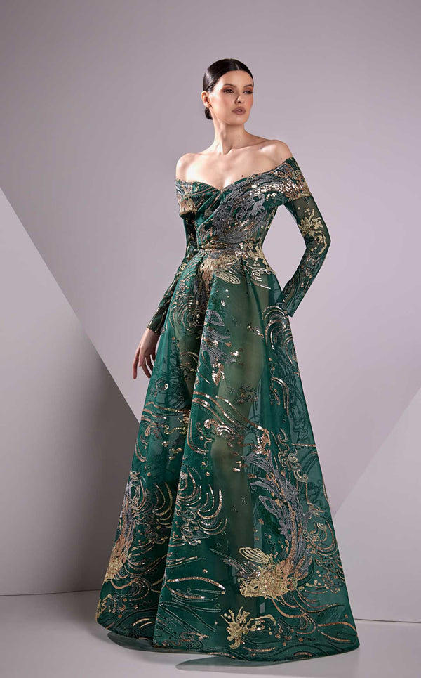 Edward Arsouni Couture FW24957 Hunter-Gold