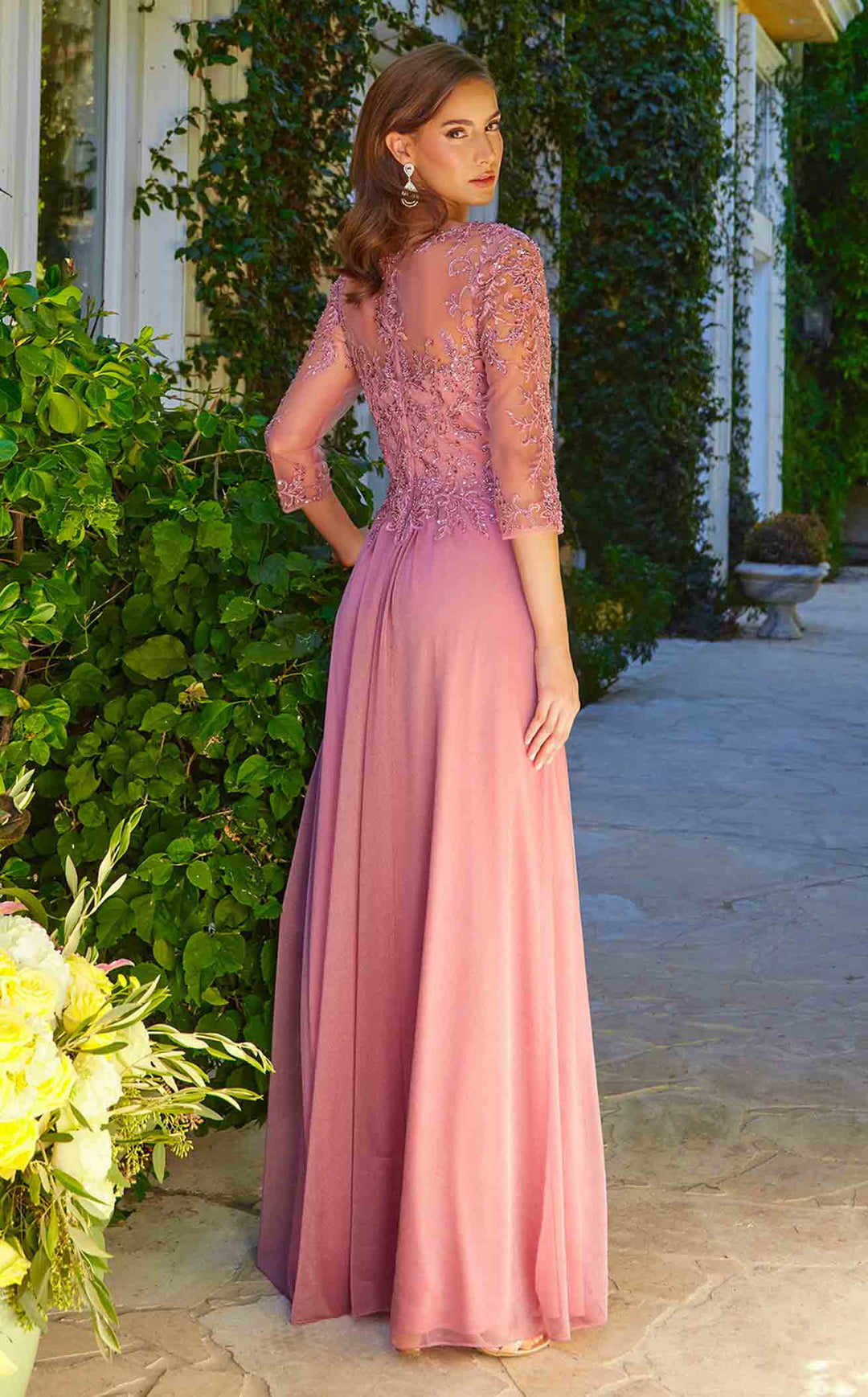 Elizabeth K GL3574 Dusty Rose