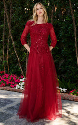 Elizabeth K GL3629 Burgundy