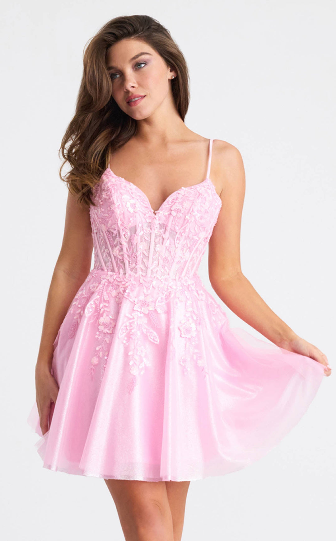 Faviana 11305 Cotton Candy Pink