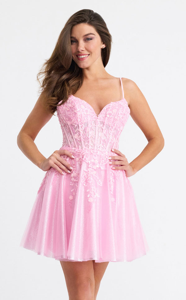 Faviana 11305 Cotton Candy Pink