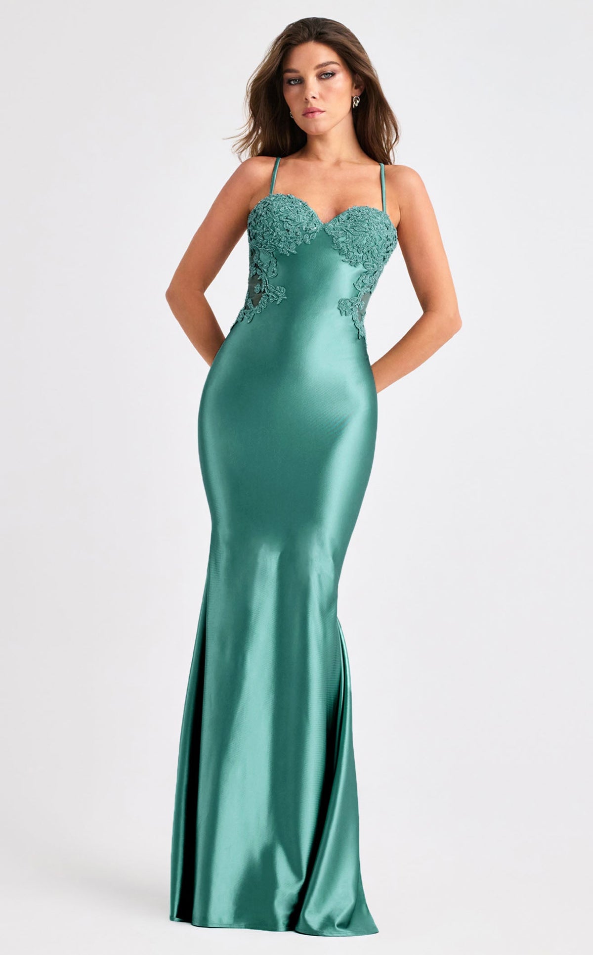 faviana designer prom & evening dresses Faviana Tight Open Back Prom Dress 11219