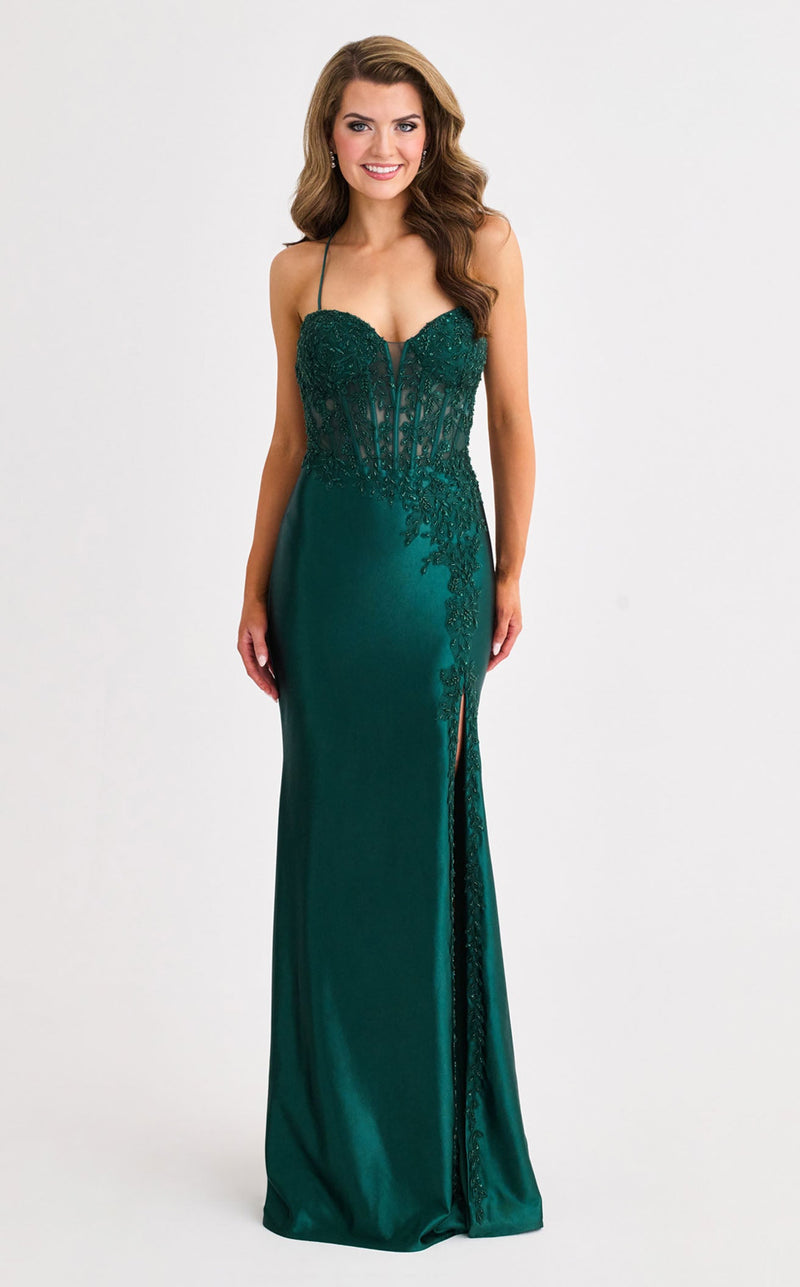 Faviana 11404 Prom Dress - Dark-Hunter-Green | NewYorkDress Faviana 11404 Prom Dress - Dark-Hunter-Green | NewYorkDress