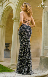 Faviana 11416 Black/Silver